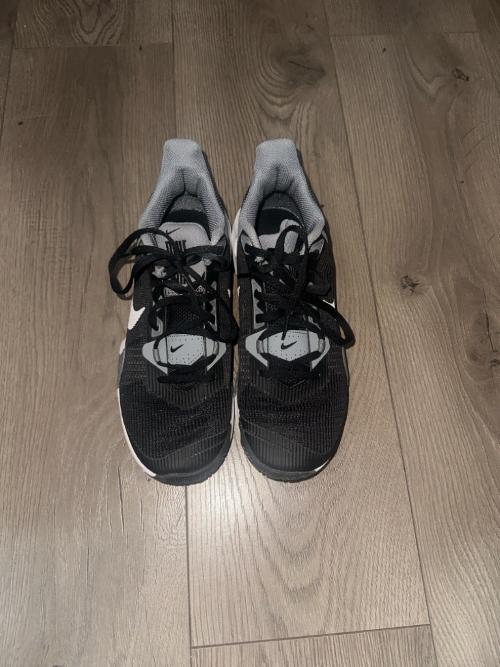Nike Black and Gray Athletic Sneakers
